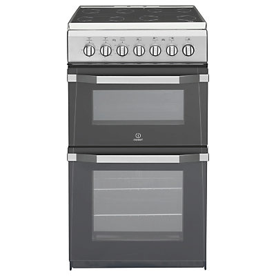 Indesit IT50C1SUK Electric Cooker, Silver